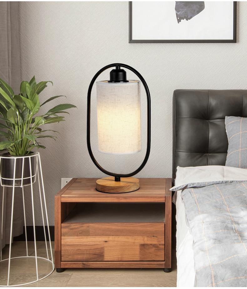 Modern Wood Desk Lamp