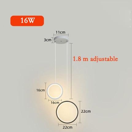 ضوء معلق LED دائري