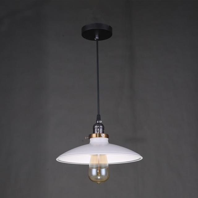 Retro Metal Shade Hanging Lamp