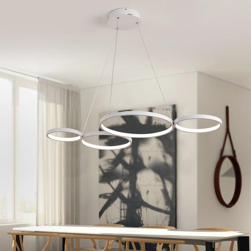 White Art Deco Hanging Light