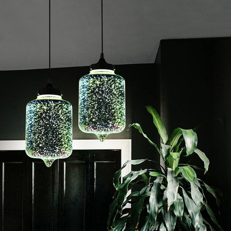 Green Modern Hanging Lamp