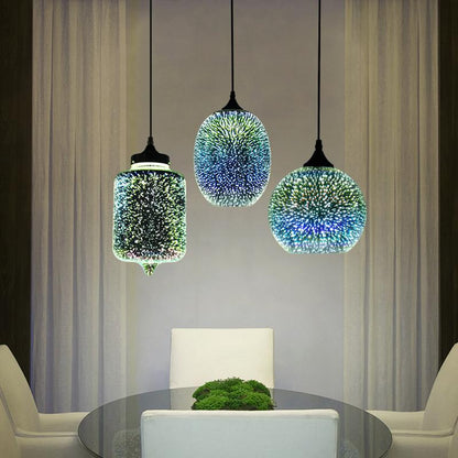 Green Modern Hanging Lamp