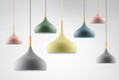 Matte Finish Macaroon Pendant Lamp